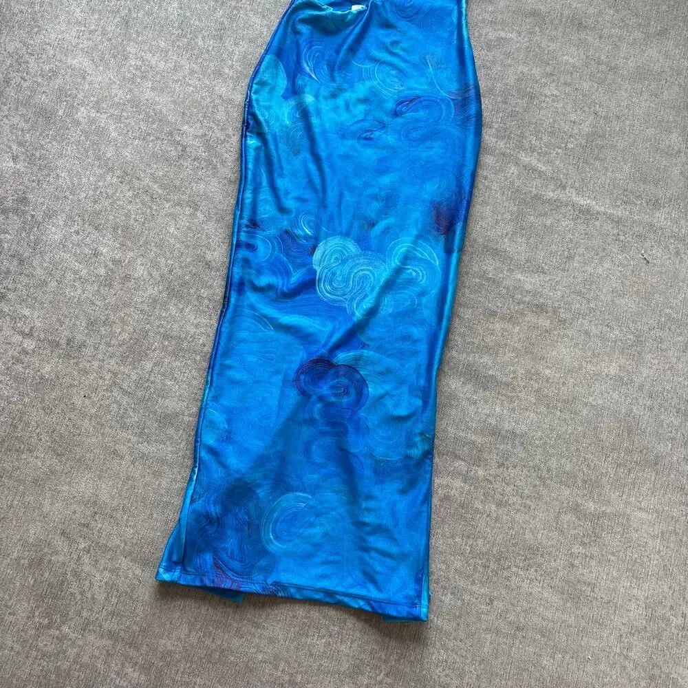 Farai London Blue Maxi Dress - Picture 3 of 7